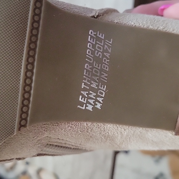 Leather BOHO Ankle Boots 7 - Picture 7 of 7